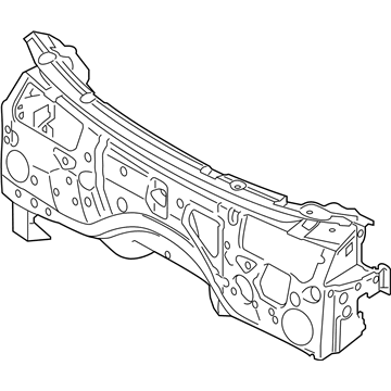 BMW 51-48-7-434-475 SOUND INSULAT., SPLASH WALL