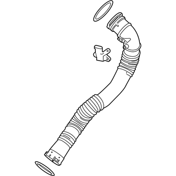 BMW 13-71-8-603-096 Charge-Air Duct