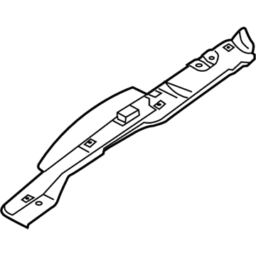 BMW 41-11-7-044-849 Supporting Strut, Whl House, Exterior Left