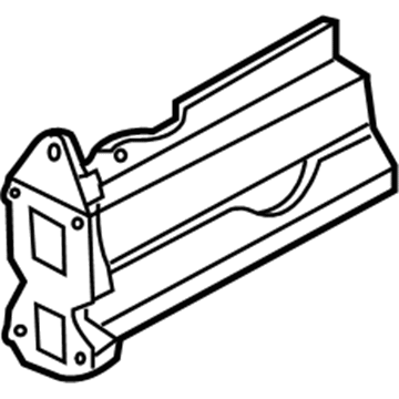 BMW 41-11-7-044-645 Section Of Left Engine Support