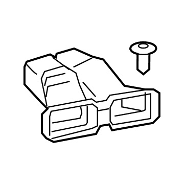 Lexus 55844-76030 Duct Heater To REGI