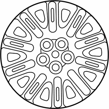 Mopar 4782273AE Wheel Cover