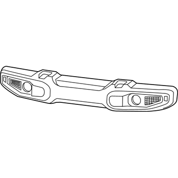 Mopar 6BU44RXFAA Front Bumper