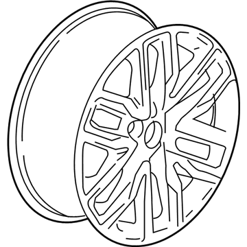 GM 23508121 Wheel, Alloy