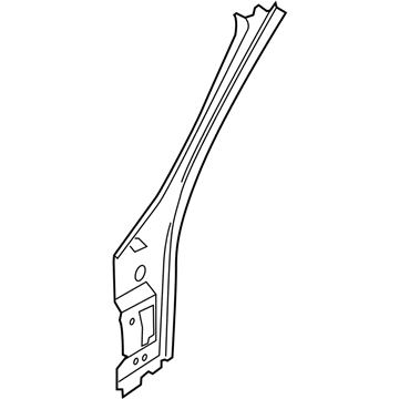 BMW 41-21-7-347-006 Right Interior Column A