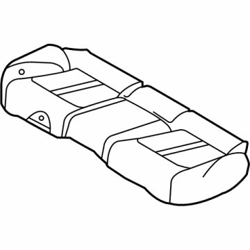 Hyundai 89151-L5000 Pad Assembly-Rear Seat Cushion