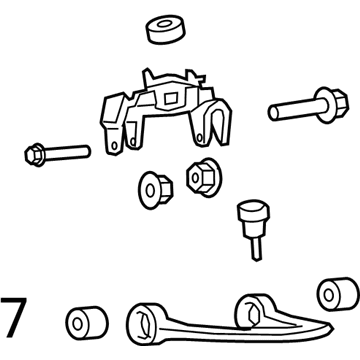 GM 25849157 Upper Control Arm