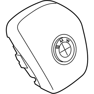 BMW 32-30-6-870-364 Airbag Module, Driver'S Side