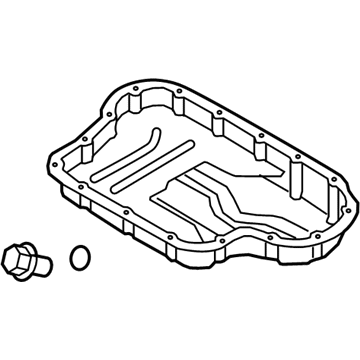 Hyundai 21510-2C000 Pan Assembly-Engine Oil