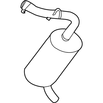 Mopar 5290586AD MUFFLER-Exhaust