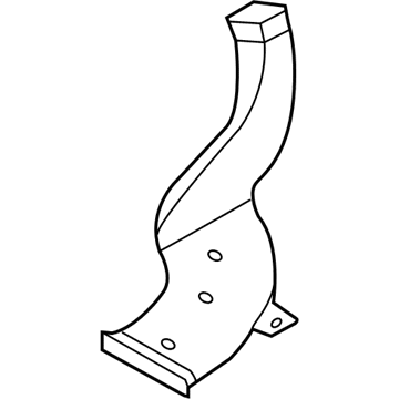 Kia 97370M7000 Duct-Rear Heating, RH