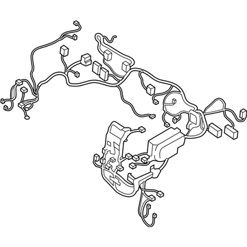 Hyundai 91750-G7110 WIRING ASSY-FRT