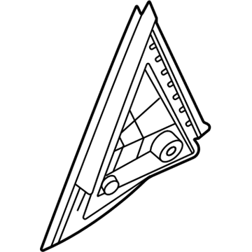 Kia 83830K0000 MOULDING Assembly-Rr Dr