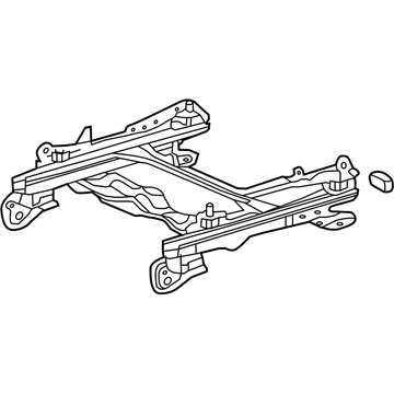 Acura 81610-TX4-A02 Slide, Left Front Seat