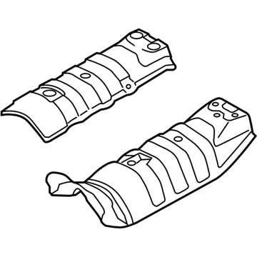 Hyundai 28791-4R000 Protector-Heat Front