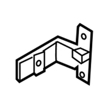 BMW 41-52-7-201-301 Hinge, Rear Door, Lower, Left