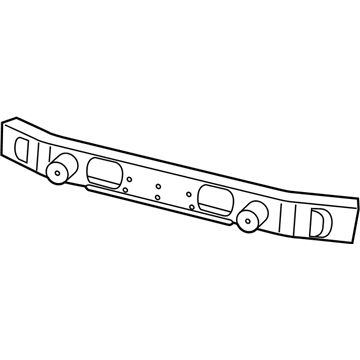 Mopar 68352789AC Beam-Front Bumper