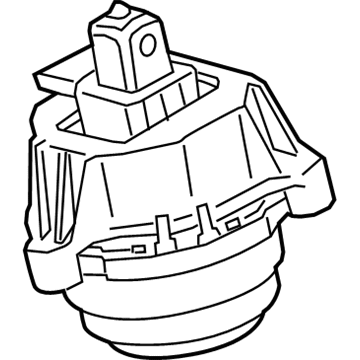 BMW 22-11-6-883-245 Engine Mount Left