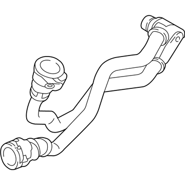 BMW 17-22-8-570-449 Transmission Oil Cooler Line