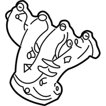 Acura 18100-PR4-000 Manifold Assembly, Exhaust