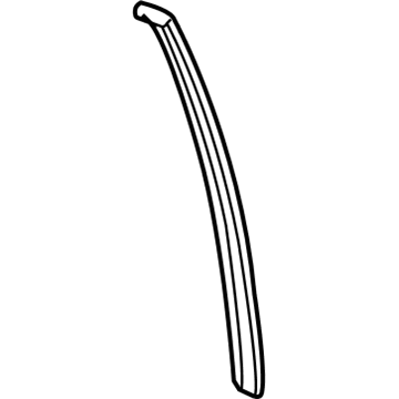 Mopar 55399390AA WEATHERSTRIP-B-Pillar