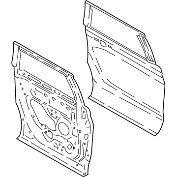 Ford JL7Z-4024630-A Door Shell