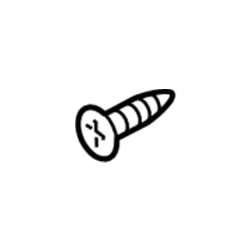 Ford -W713896-S900 Striker Screw