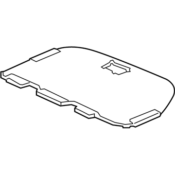 Honda 84524-TK8-A02 Base Assy., Lid