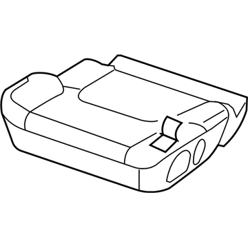 Nissan 87350-EA120 Cushion Assy-Front Seat