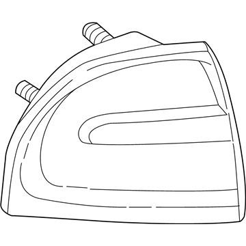 GM 16525982 Tail Lamp Assembly