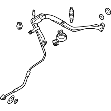 Ford DL3Z-19A834-A Hose & Tube Assembly