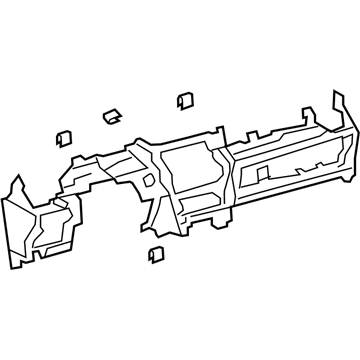 Toyota 55303-12350-B1 Lower Dash Panel