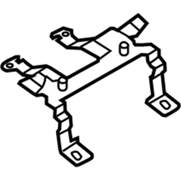 BMW 51-16-3-411-615 Bracket, Centre Console Primed Rear