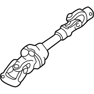 GM 26055910 Steering Gear Coupling Shaft Assembly