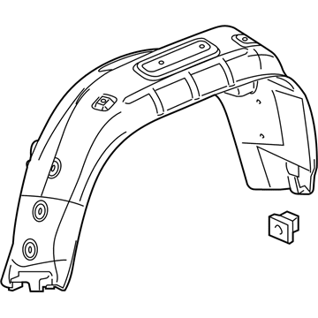 GM 22893880 Wheelhouse Liner