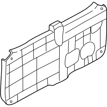 Hyundai 81750-26000-TI Panel Assembly-Tail Gate Trim