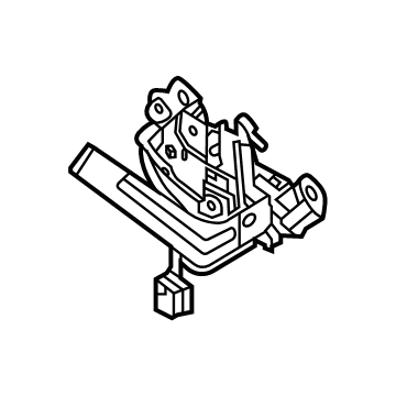 Nissan 65601-9BU0A MALE ASSY-HOOD LOCK