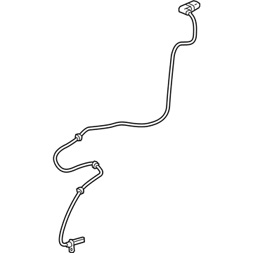 Infiniti 47900-5DA0A Sensor Assy-Antiskid, Rear