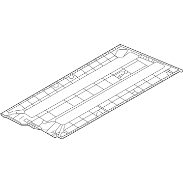 Hyundai 84145-F3001 Under Cover Assembly, RH