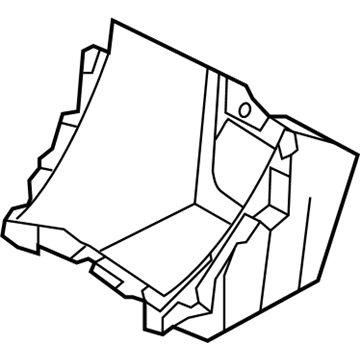 Hyundai 84612-1R000-B1 Tray-Floor Console