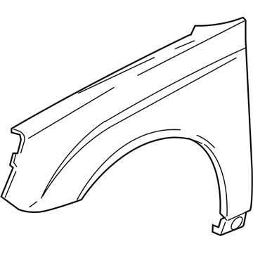 GM 10398517 Fender