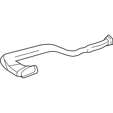 Toyota 55845-60080 Heater Duct