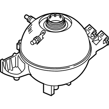 BMW 17-13-8-742-660 Coolant Expansion Tank