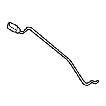 BMW 51-22-3-401-258 Operating Rod, Door Rear Right