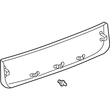 Lexus 64780-48010-A0 Panel Assy, Back Door Trim