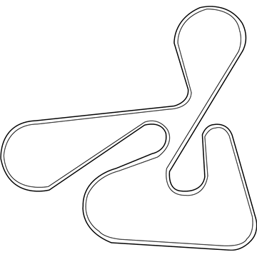 Mopar 4891598AB Belt-SERPENTINE