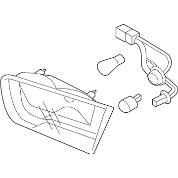 Kia 924041M300 Lamp Assembly-Rear Combination Inside