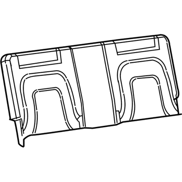 GM 88949649 Seat Back Cover