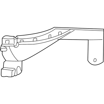 BMW 41-11-8-241-091 Bracket Horn