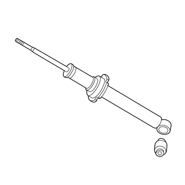 Honda 52611-S80-A02 Shock Absorber Unit, Rear